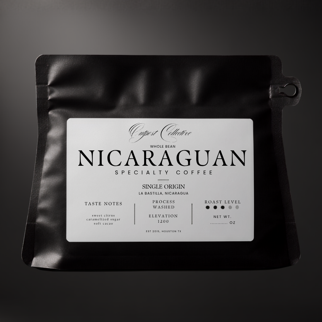 Single Origin Organic Nicaraguan Coffee Beans – Medium Roast – Whole Bean 8oz