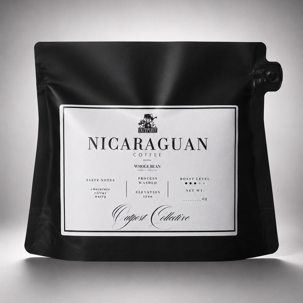 Single Origin Organic Nicaraguan Coffee Beans – Medium Roast – Whole Bean 8oz